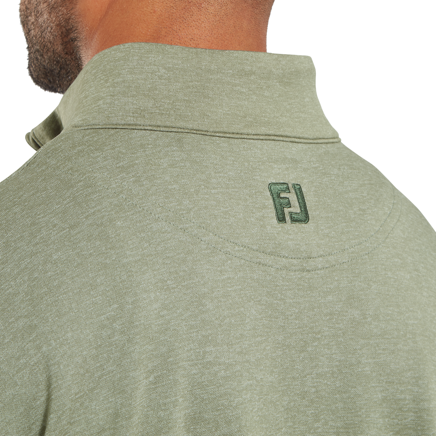 FootJoy Tonal Heather Chill-Out Golf Pullover