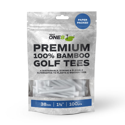 Golf One8 Bamboo Golf Tees - Bumper Pack