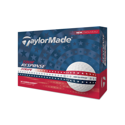 TaylorMade Tour Response USA Stripe Golf Balls
