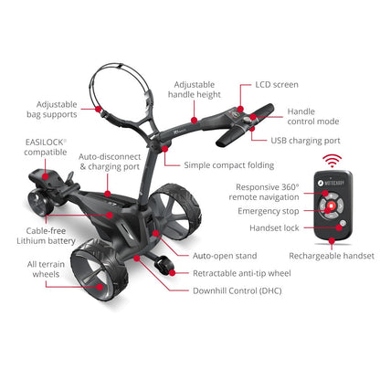 Motocaddy M7 Remote Electric Golf Trolley