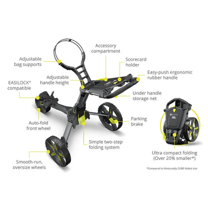 Motocaddy QB2 Push Golf Trolley