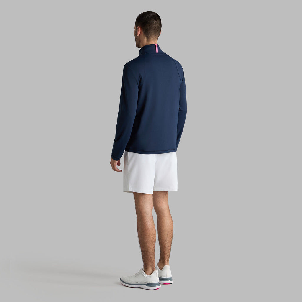 G/FORE Brushed Back Tech Quarter Zip