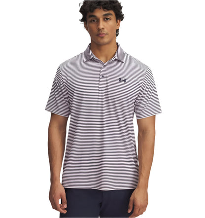 Under Armour Playoff 3.0 Stripe Golf Polo Shirt