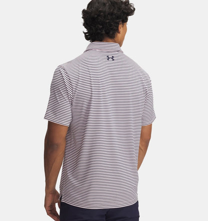 Under Armour Playoff 3.0 Stripe Golf Polo Shirt