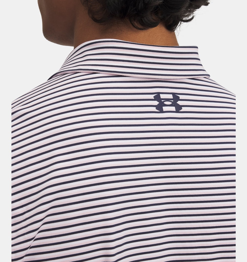 Under Armour Playoff 3.0 Stripe Golf Polo Shirt