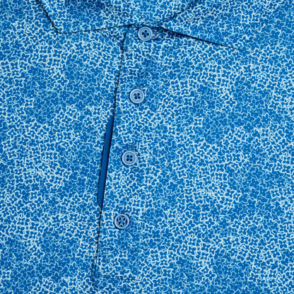 G/FORE Hydrangea Tech Jersey Golf Polo