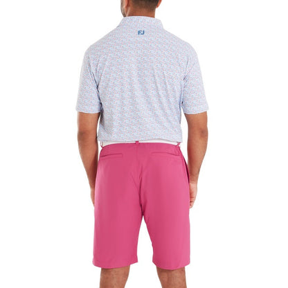 FootJoy Gamer Print Pique Golf Polo Shirt
