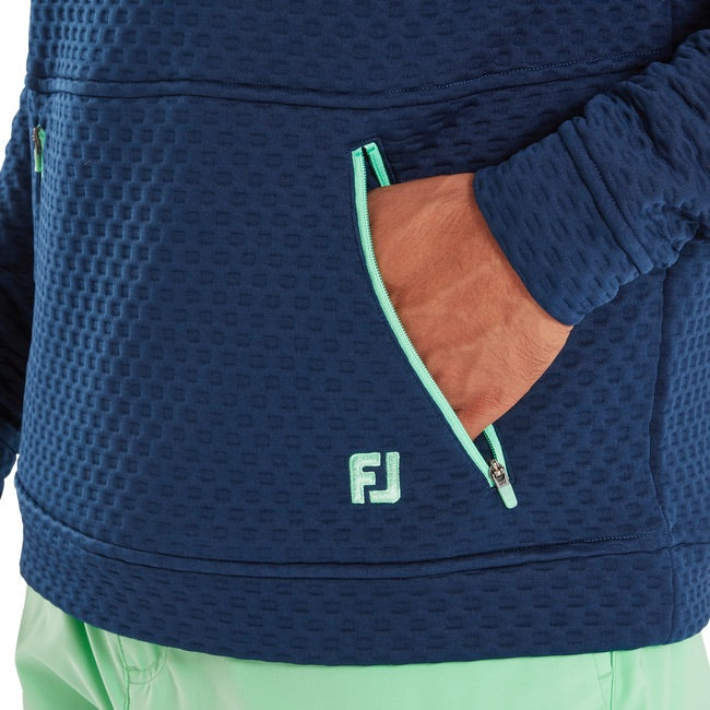 FootJoy Textured Knit Golf Hoodie
