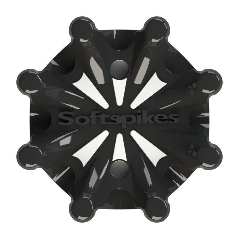 Softspikes Pulsar Fast Twist 3.0 Golf Spikes - Black/White