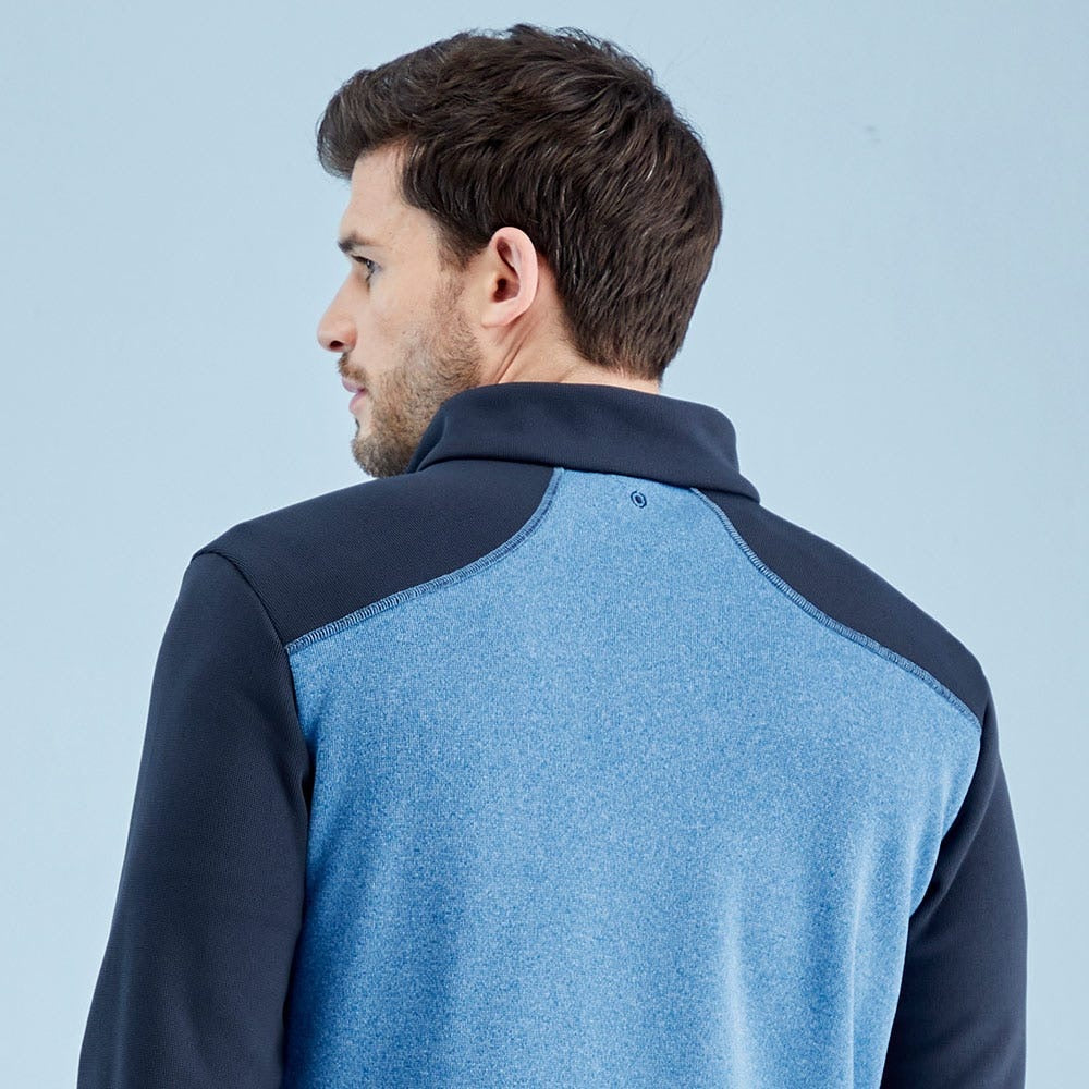 Ping Ramsey Men's Half Zip Ribbed Golf Fleece