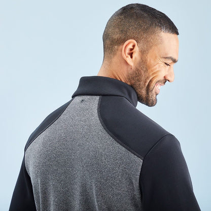 Ping Ramsey Men's Half Zip Ribbed Golf Fleece