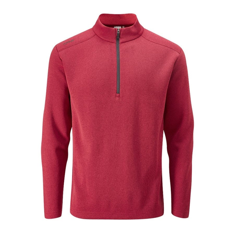 Ping Ramsey Men's Half Zip Ribbed Golf Fleece