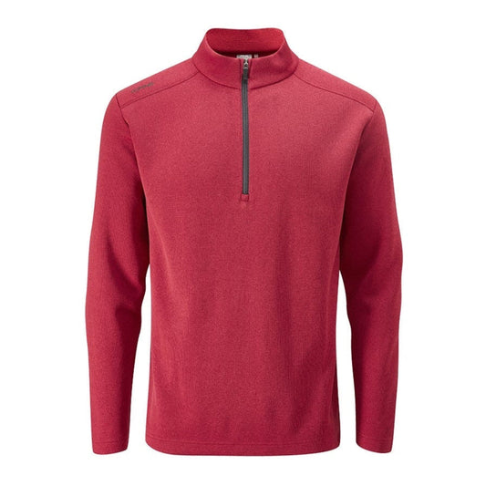 Ping Ramsey Men's Half Zip Ribbed Golf Fleece