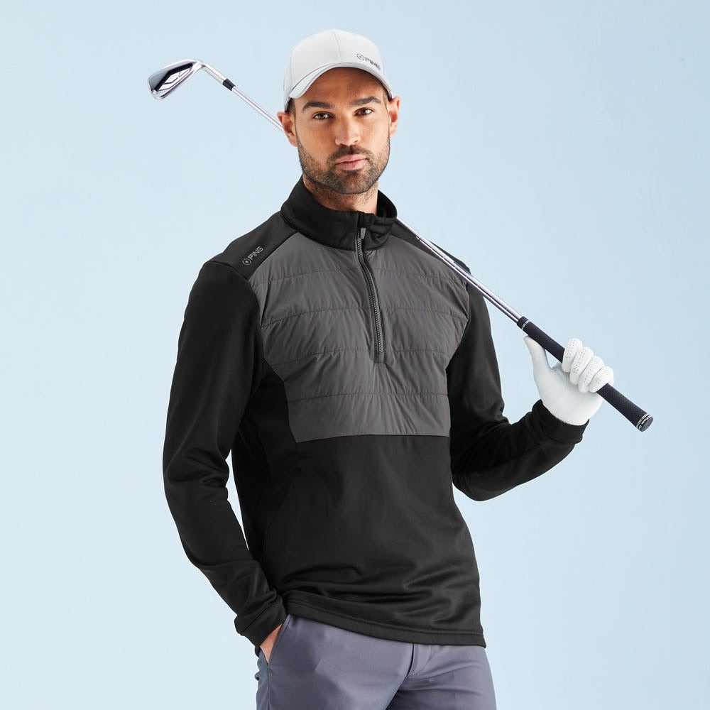Ping Astbury Men's Insulated Half Zip Fleece Jacket