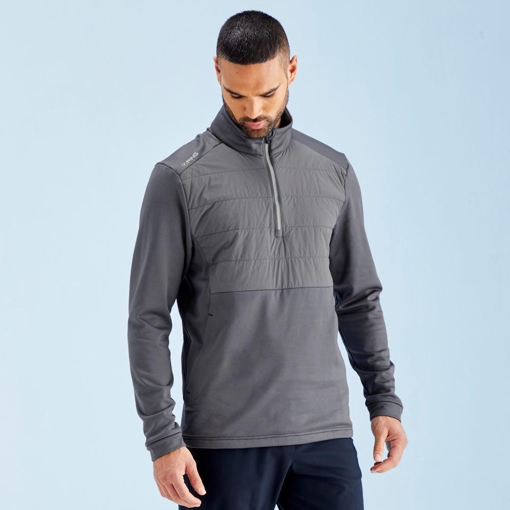 Ping Astbury Men's Insulated Half Zip Fleece Jacket