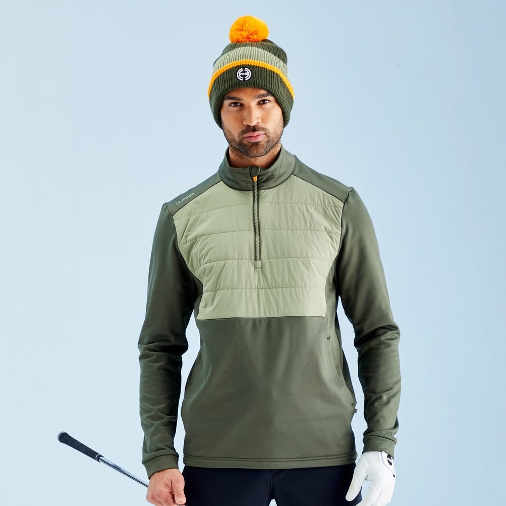 Ping Astbury Men's Insulated Half Zip Fleece Jacket