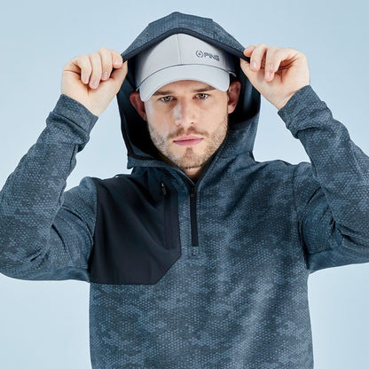 Ping Nexa Men's Hooded Half Zip Fleece