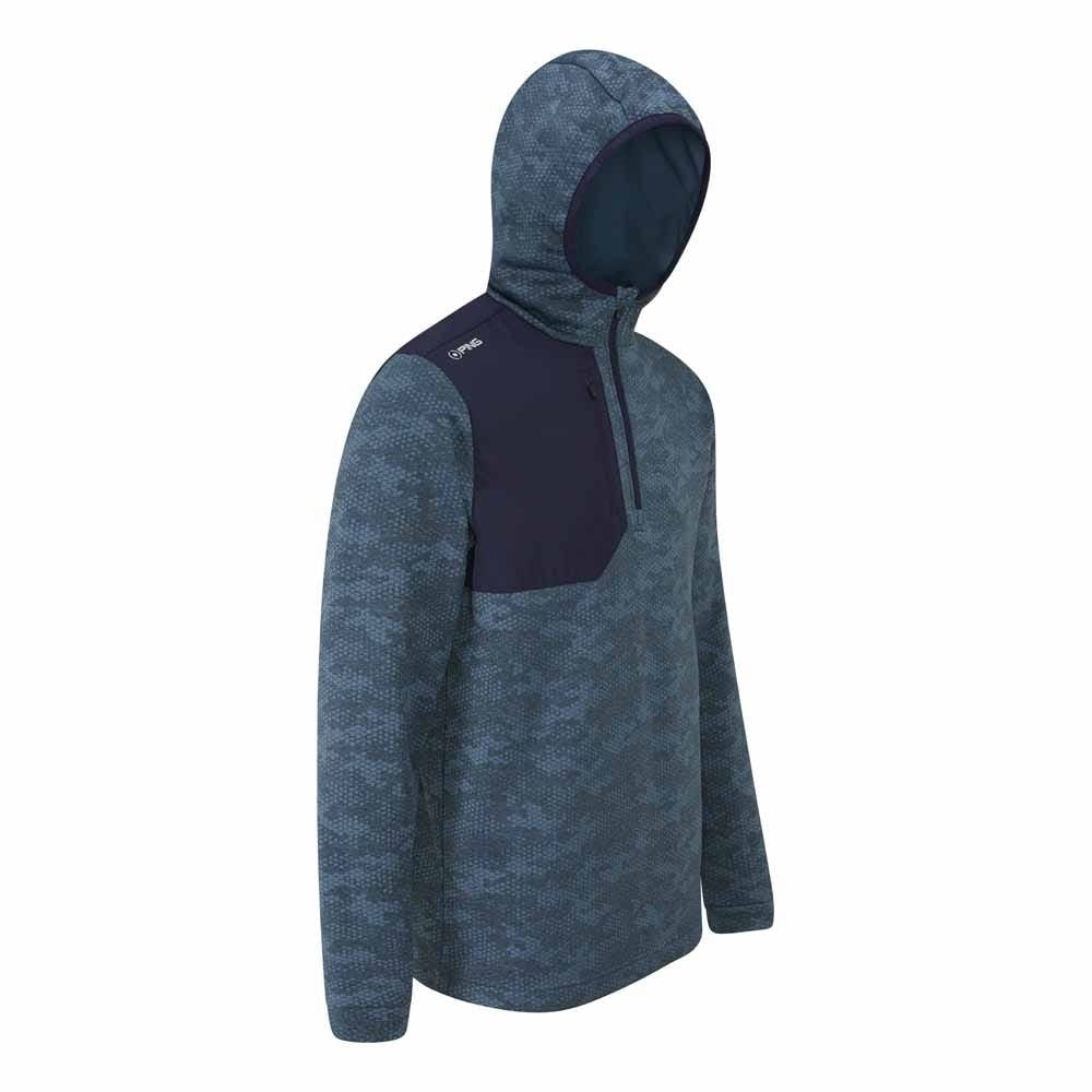 Ping Nexa Men's Hooded Half Zip Fleece