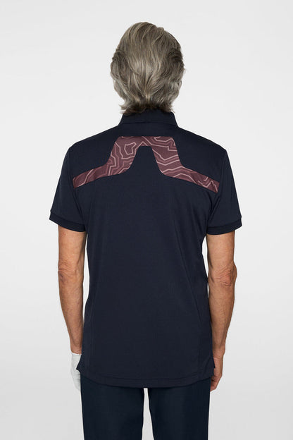 J.Lindeberg KV Printed Golf Polo