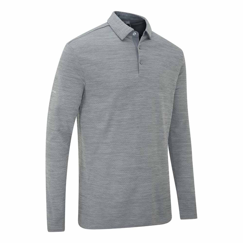 Ping Creek Men's Long Sleeve Polo Shirt