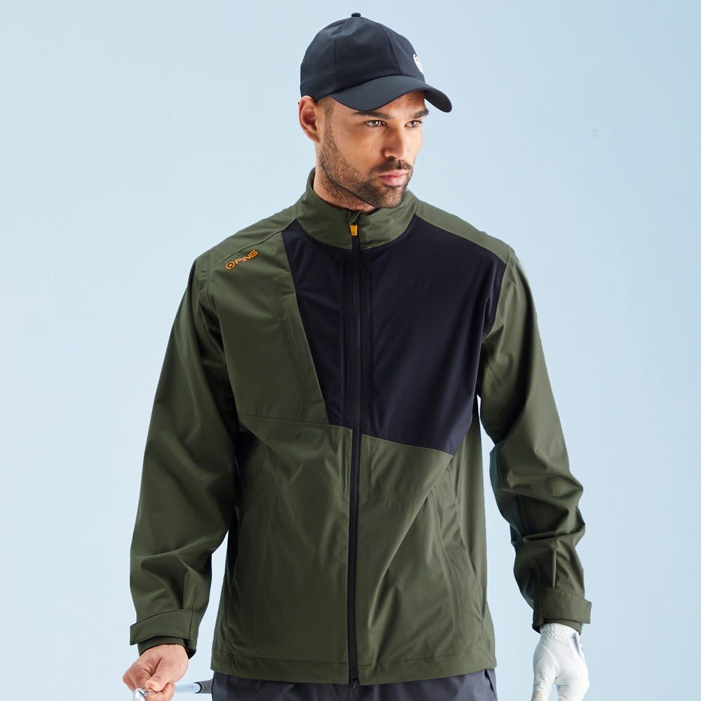 Ping Impervious Colour Block Men's Waterproof Jacket