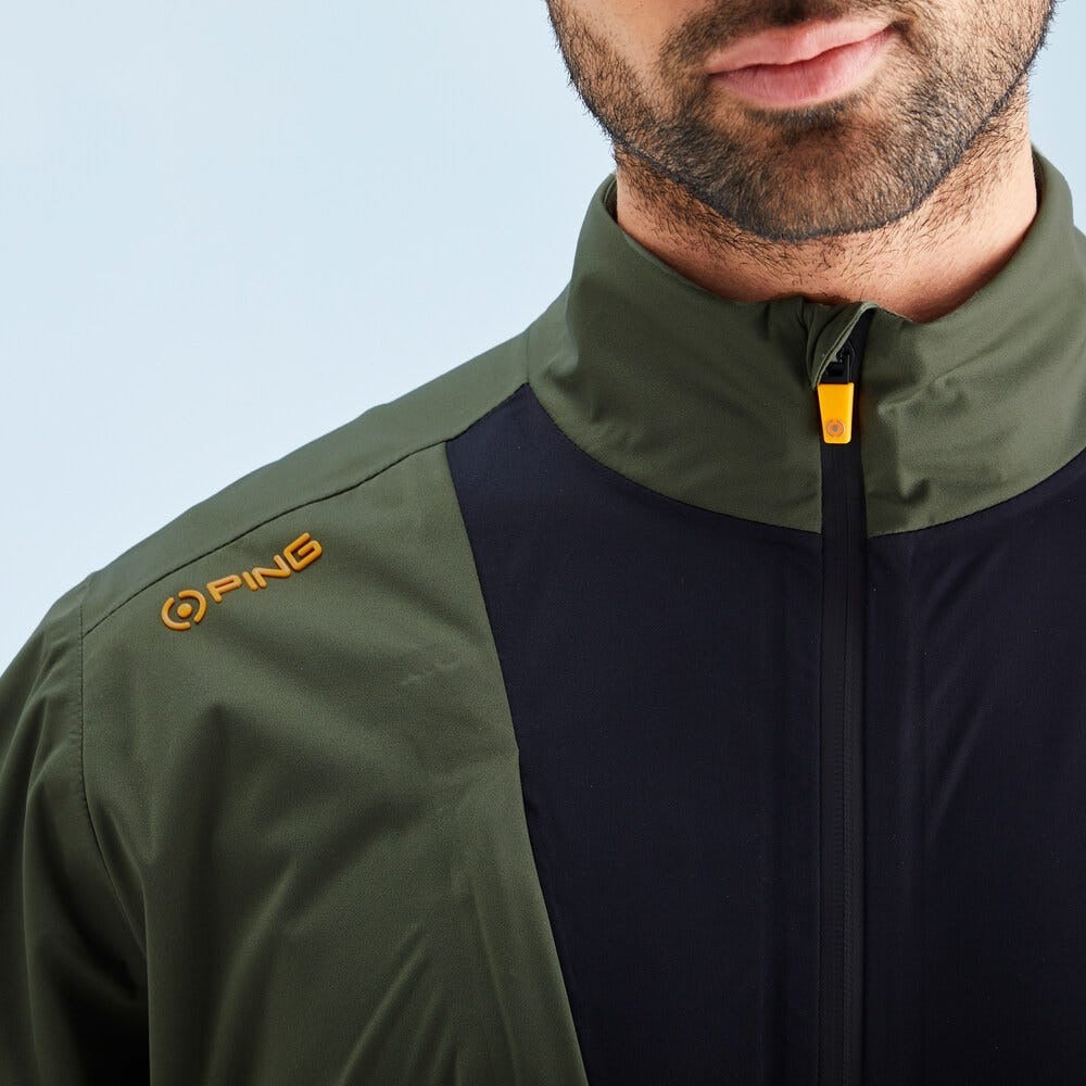 Ping Impervious Colour Block Men's Waterproof Jacket