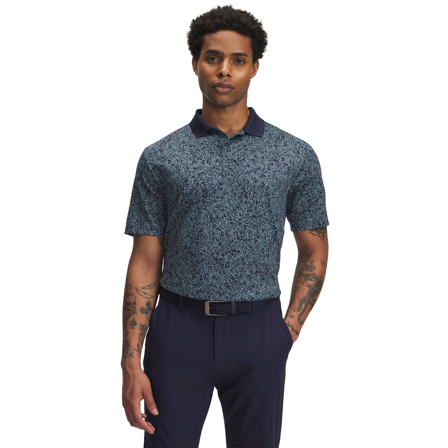 Under Armour Matchplay Printed Golf Polo Shirt