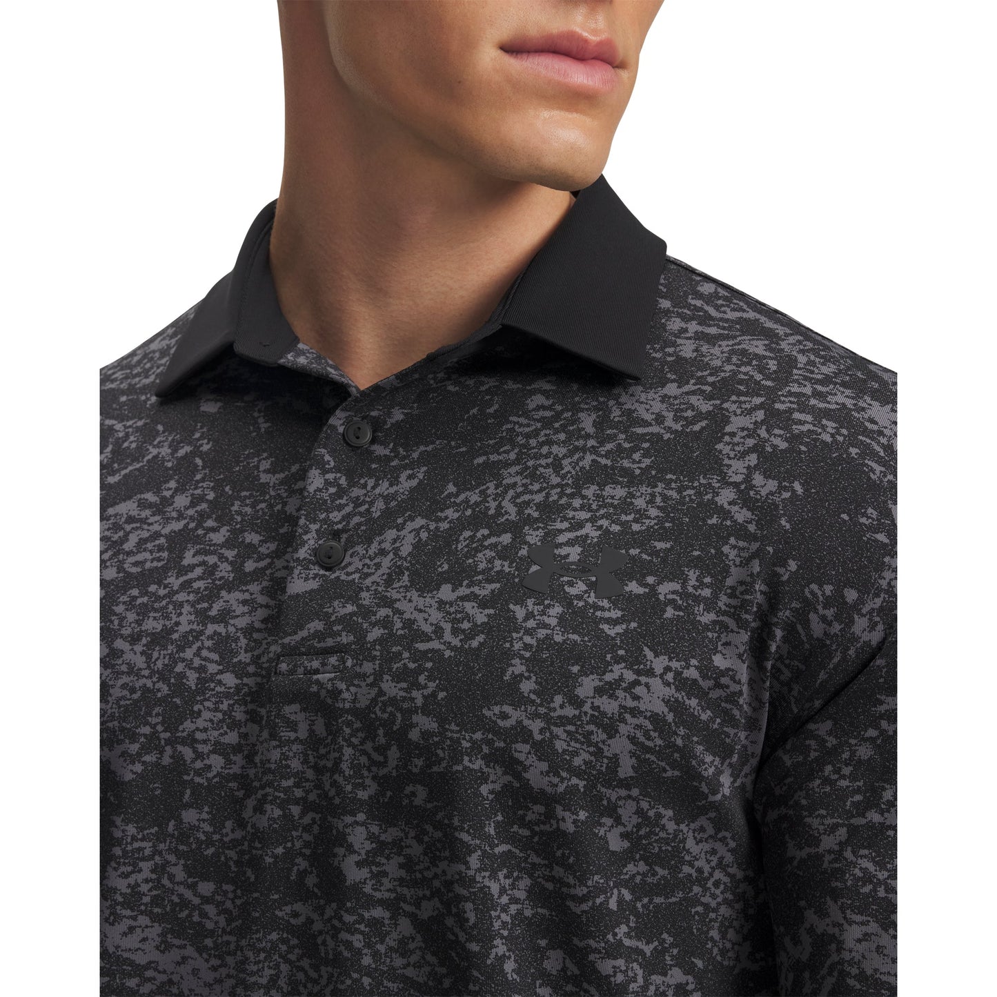 Under Armour Playoff 3.0 Printed Golf Polo Shirt