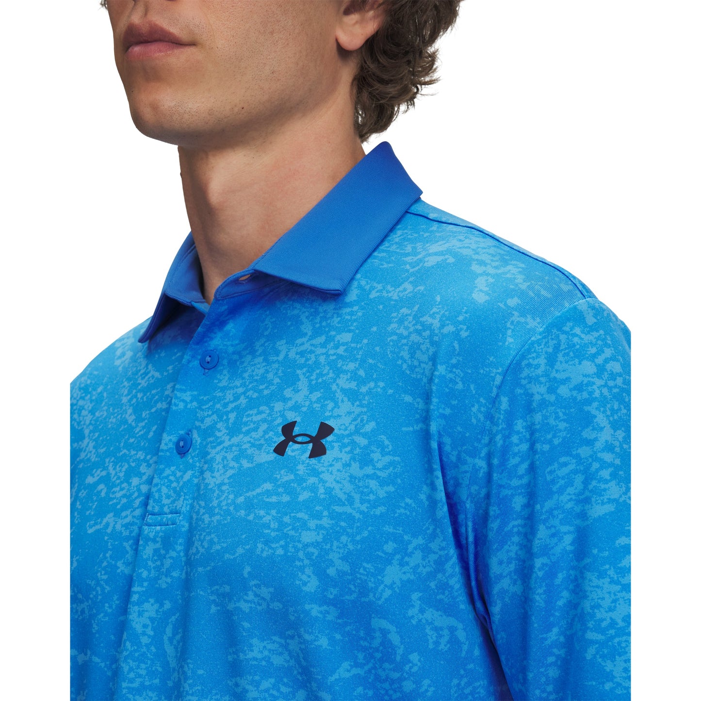 Under Armour Playoff 3.0 Printed Golf Polo Shirt